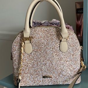 ALDO NEW Sparkly Satchel Bag Women’s Purse
